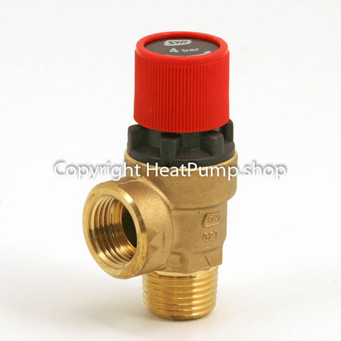 Ground Loop Pressure Relief Valve 4 bar